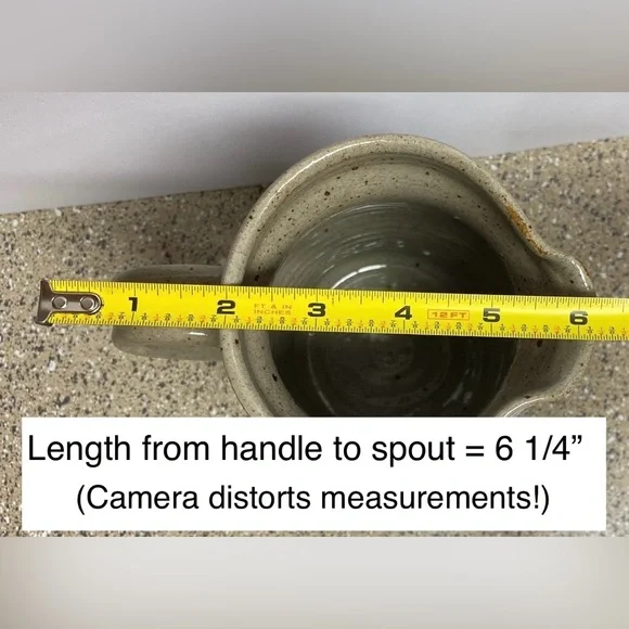 🦋SOLD🦋 ~Vintage Westerwald Pottery Vase “Carmel, IND” Pitcher / Jug - Picture 7 of 14